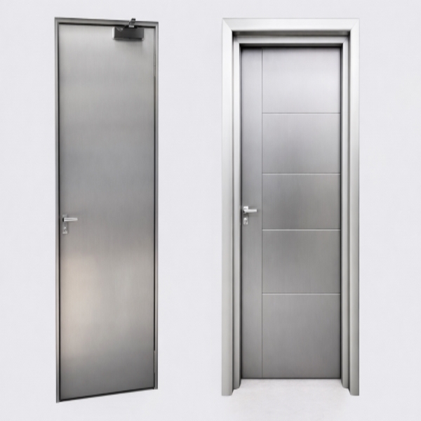 Steel Door with Steel Frame-BSST FD90