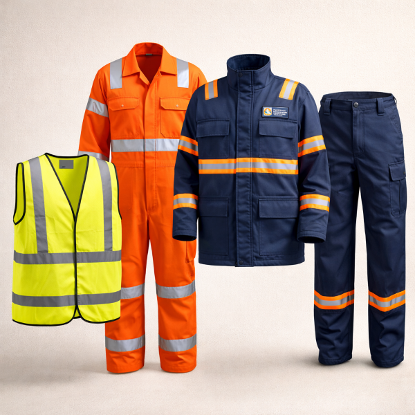 Industrial & Safety Workwear (High-Visibility & Fire-Resistant)