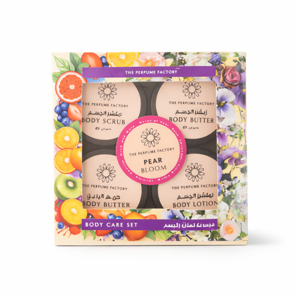 PEAR BLOSSOM Body Care Set (50 g × 4 pcs)