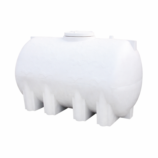 Horizontal Polyethylene Storage Tank, 150 US Gallon