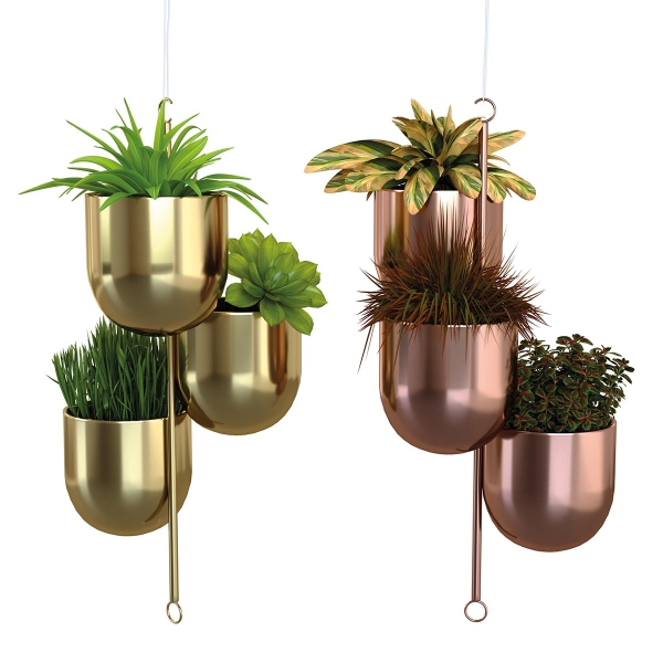 PVD Coated Stainless Steel Decorative Planter