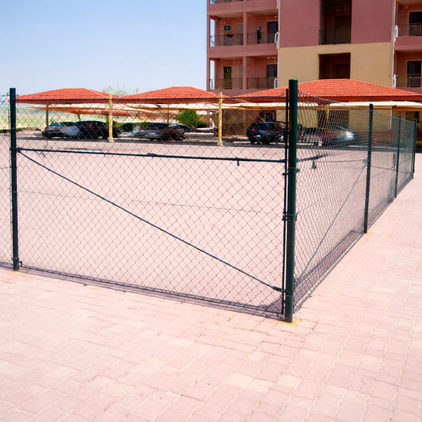 Chain Link Fence System (Diamond Mesh Wire Fence)