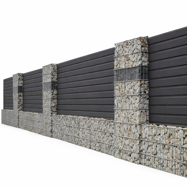 Galvanized Steel Gabion Box Retaining Wall System