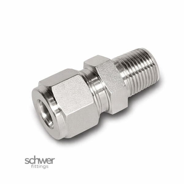 Twin Ferrule Male Connector JIC 37°-U2-MCJ-U-JIC